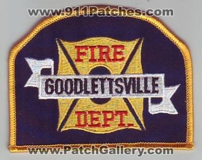 Goodlettsville Fire Department (Tennessee)
Thanks to Dave Slade for this scan.
Keywords: dept