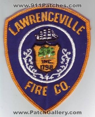 Lawrenceville Fire Company (New Jersey)
Thanks to Dave Slade for this scan.
