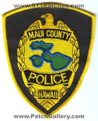 Maui County Police (Hawaii)
Scan By: PatchGallery.com
