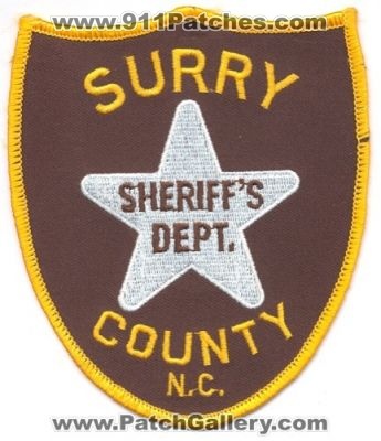 Surry County Sheriff's Department (North Carolina)
Scan By: PatchGallery.com
Keywords: sheriffs dept. n.c.