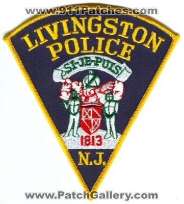 Livingston Police (New Jersey)
Scan By: PatchGallery.com
Keywords: n.j.
