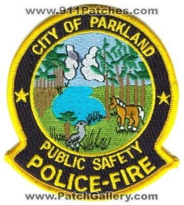 Parkland Public Safety Police Fire Patch (Florida)
[b]Scan From: Our Collection[/b]
Keywords: police-fire city of dps