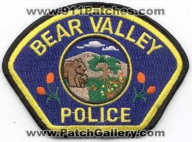 Bear Valley Police (California)
Thanks to Scott McDairmant for this scan.
