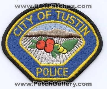 Tustin Police (California)
Thanks to Scott McDairmant for this scan.
Keywords: city of