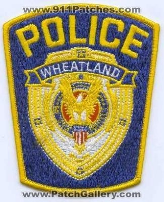 Wheatland Police (California)
Thanks to Scott McDairmant for this scan.
