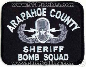 Arapahoe County Sheriff Bomb Squad (Colorado)
Thanks to apdsgt for this scan.
