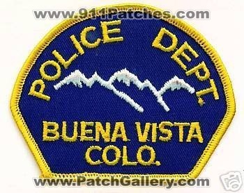 Buena Vista Police Department (Colorado)
Thanks to apdsgt for this scan.
Keywords: dept. colo.