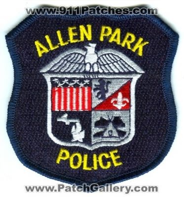 Allen Park Police (Michigan)
Scan By: PatchGallery.com
