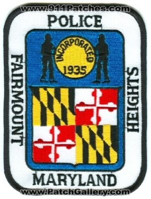 Fairmount Heights Police (Maryland)
Scan By: PatchGallery.com
