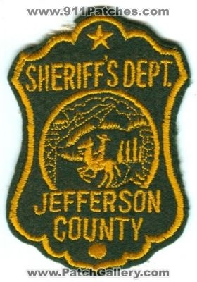 Jefferson County Sheriff's Department (Colorado)
Scan By: PatchGallery.com
Keywords: sheriffs dept.