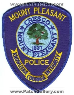 Mount Pleasant Cresco Police (South Carolina)
Scan By: PatchGallery.com
Keywords: mt