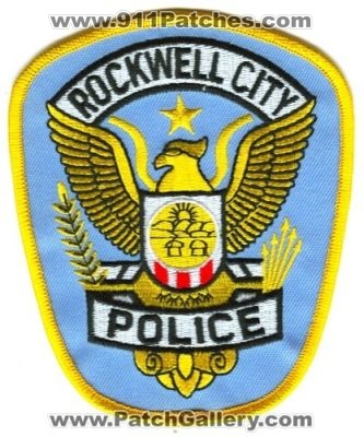 Rockwell City Police (Iowa)
Scan By: PatchGallery.com
