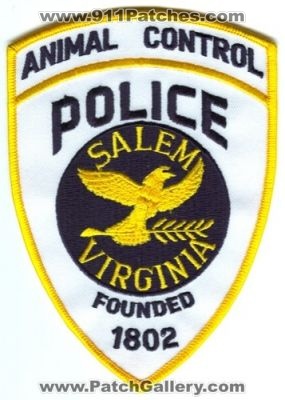 Salem Police Animal Control (Virginia)
Scan By: PatchGallery.com
