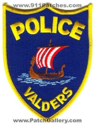 Valders Police (Wisconsin)
Scan By: PatchGallery.com
