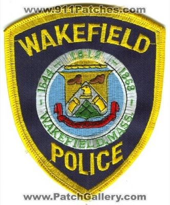 Wakefield Police (Massachusetts)
Scan By: PatchGallery.com
Keywords: mass.