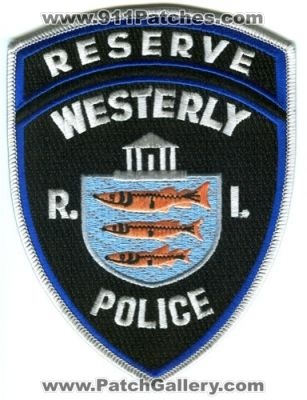 Westerly Police Reserve (Rhode Island)
Scan By: PatchGallery.com
Keywords: r.i. ri