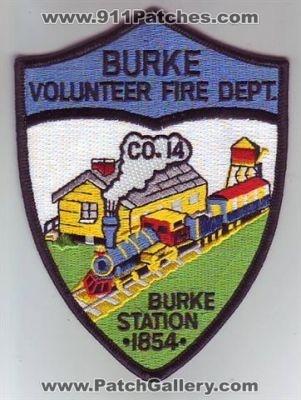 Burke Volunteer Fire Department Company 14 (Virginia)
Thanks to Dave Slade for this scan.
Keywords: dept. co.