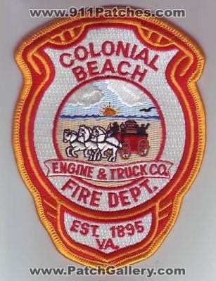 Colonial Beach Fire Department Engine & Truck Company (Virginia)
Thanks to Dave Slade for this scan.
Keywords: dept. and co. va.
