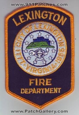 Lexington Fire Department (Virginia)
Thanks to Dave Slade for this scan.
Keywords: city of