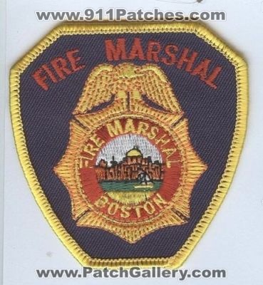 Boston Fire Marshal (Massachusetts)
Thanks to Brent Kimberland for this scan.
