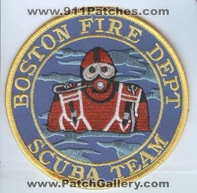 Boston Fire SCUBA Team (Massachusetts)
Thanks to Brent Kimberland for this scan.
Keywords: dept department