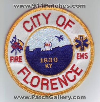Florence Fire EMS (Kentucky)
Thanks to Dave Slade for this scan.
Keywords: city of ky