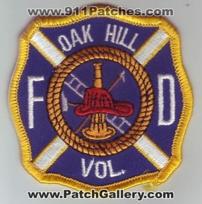 Oak Hill Volunteer Fire Department (UNKNOWN STATE)
Thanks to Dave Slade for this scan.
Keywords: fd vol.