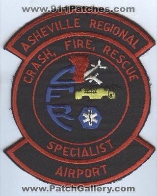 Asheville Regional Airport Crash Fire Rescue Specialist (North Carolina)
Thanks to Brent Kimberland for this scan.
Keywords: cfr arff