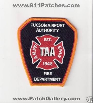 Tucson Airport Authority Fire Department (Arizona)
Thanks to Bob Brooks for this scan.
Keywords: taa arff ems