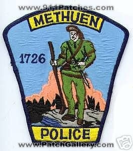 Methuen Police (Massachusetts)
Thanks to apdsgt for this scan.
