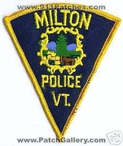 Milton Police (Vermont)
Thanks to apdsgt for this scan.
Keywords: vt.