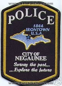 Negaunee Police (Michigan)
Thanks to apdsgt for this scan.
Keywords: city of