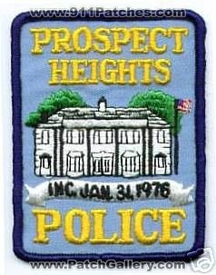 Prospect Heights Police (Illinois)
Thanks to apdsgt for this scan.
