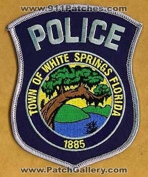 White Springs Police (Florida)
Thanks to apdsgt for this scan.
Keywords: town of
