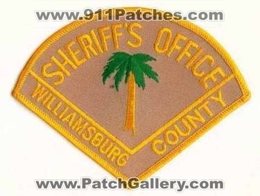 Williamsburg County Sheriff's Office (South Carolina)
Thanks to apdsgt for this scan.
Keywords: sheriffs