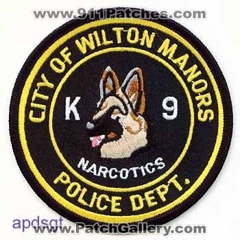 Wilton Manors Police Dept K-9 Narcotics (Florida)
Thanks to apdsgt for this scan.
Keywords: city of dept. k9