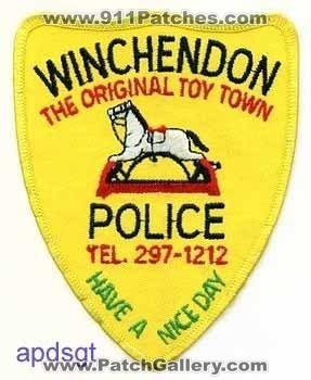 Winchendon Police (Massachusetts)
Thanks to apdsgt for this scan.

