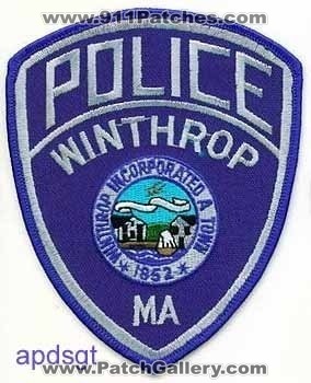 Winthrop Police (Massachusetts)
Thanks to apdsgt for this scan.
