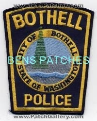 Bothell Police (Washington)
Thanks to BensPatchCollection.com for this scan.
Keywords: city of