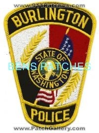 Burlington Police (Washington)
Thanks to BensPatchCollection.com for this scan.

