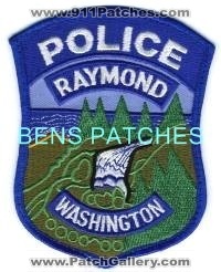 Raymond Police (Washington)
Thanks to BensPatchCollection.com for this scan.
