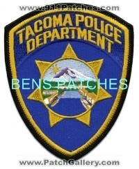 Tacoma Police Department (Washington)
Thanks to BensPatchCollection.com for this scan.

