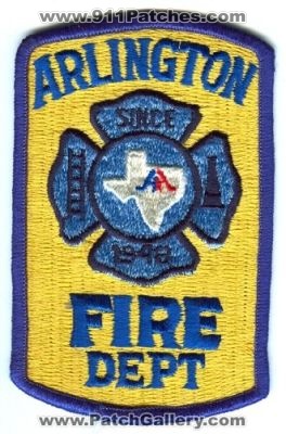 Arlington Fire Department Patch (Texas)
Scan By: PatchGallery.com
Keywords: dept.