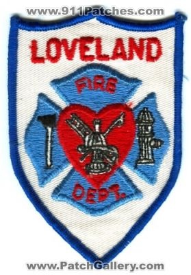 Loveland Fire Department Patch (Colorado)
[b]Scan From: Our Collection[/b]
Keywords: dept.