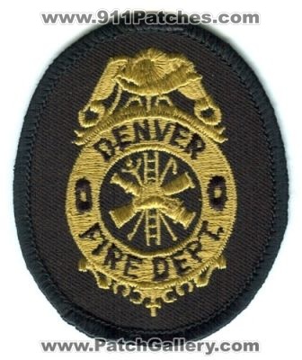Denver Fire Department Patch (Colorado)
[b]Scan From: Our Collection[/b]
Keywords: dept.
