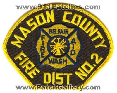 Mason County Fire District 2 Belfair (Washington)
Scan By: PatchGallery.com
Keywords: co. dist. number no. #2 department dept. aid