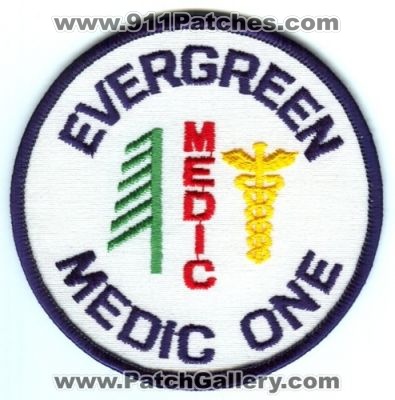 Evergreen Medic One Patch (Washington)
[b]Scan From: Our Collection[/b]
Keywords: ems 1