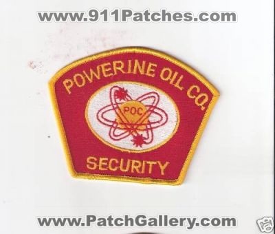 Powerine Oil Company Security (California)
Thanks to Bob Brooks for this scan.
Keywords: co.