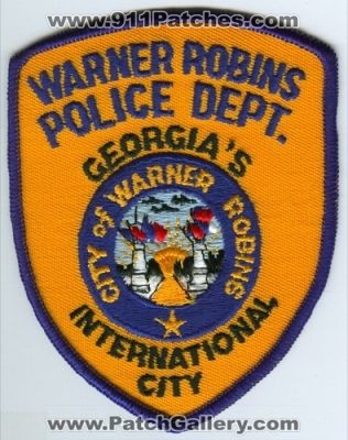 Warner Robins Police Department (Georgia)
Scan By: PatchGallery.com
Keywords: city of dept.
