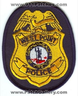 West Point Police (Virginia)
Scan By: PatchGallery.com

